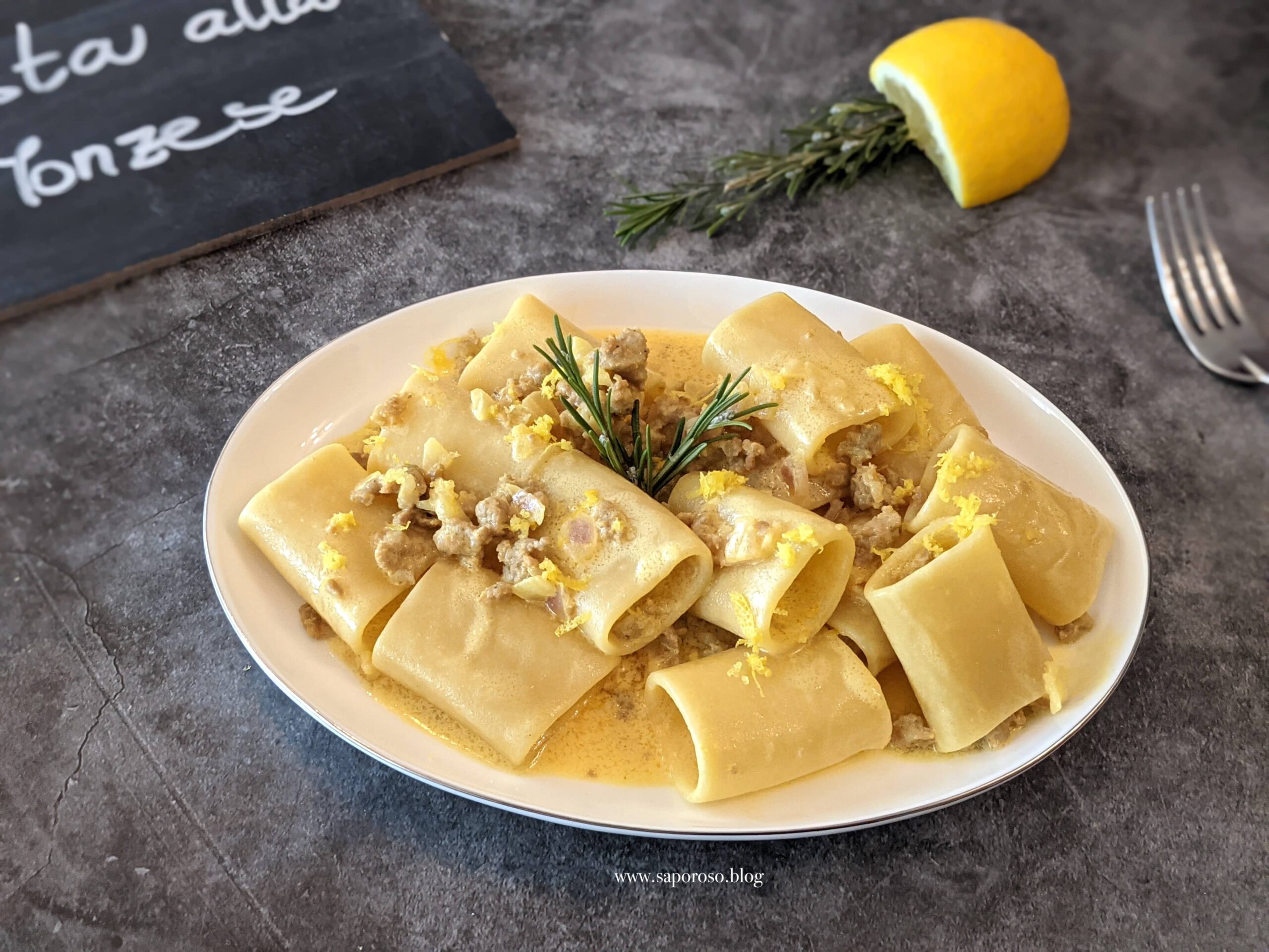 Pasta alla Monzese - La Ricetta di Saporoso - Saporoso