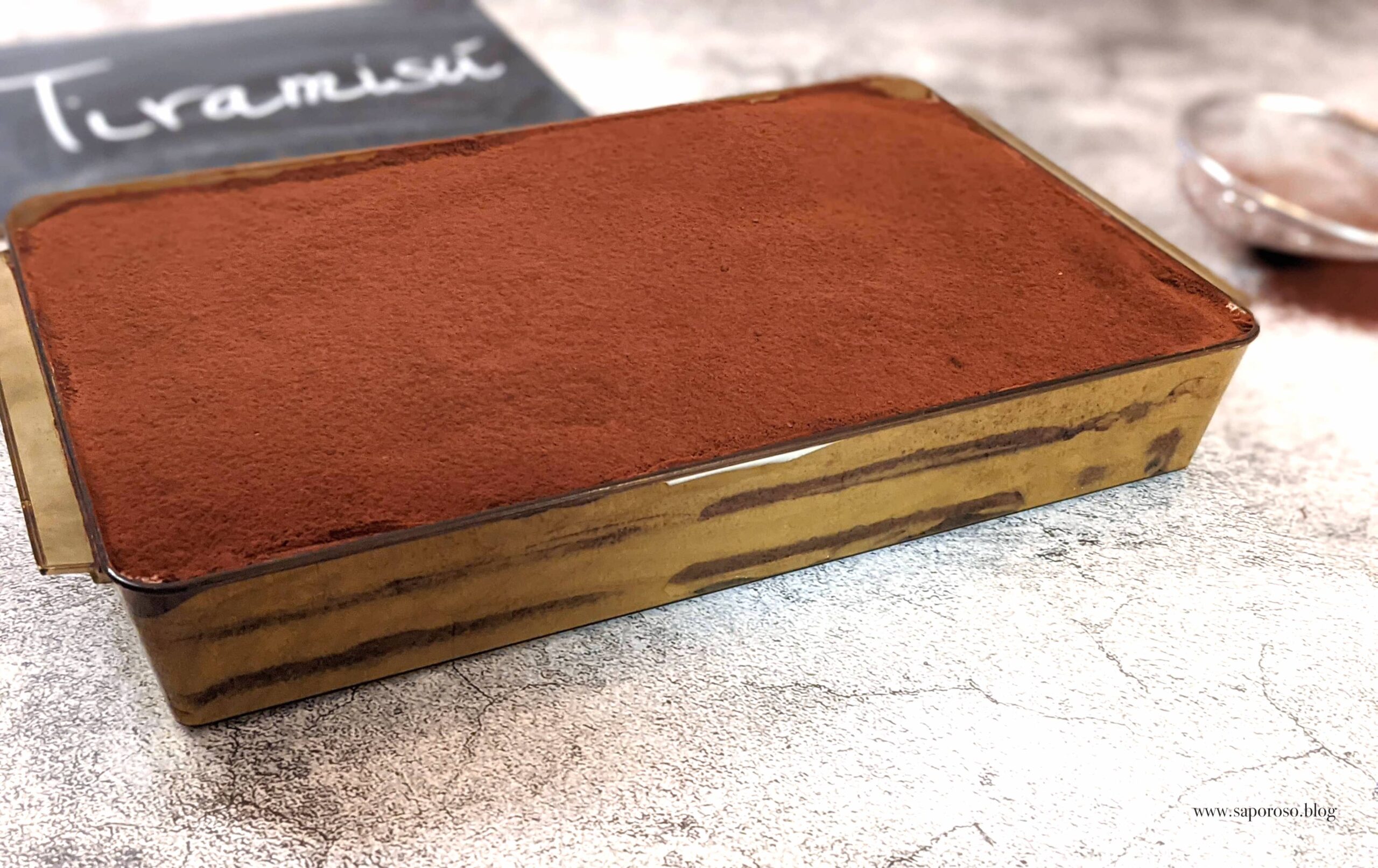 Tiramisù – Ricetta con crema al mascarpone panna